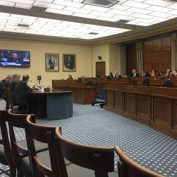 Members of the House Science Committee hearing testimony on American leadership in quantum computing.