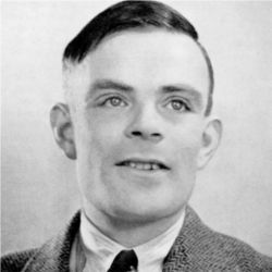 Alan Turing, age 35