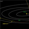 Small Asteroid or Comet 'visits' from Beyond the Solar System