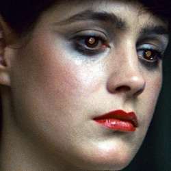 Sean Young as a replicant in the movie "Blade Runner."