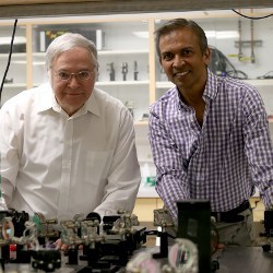 University of Utah's Valy Vardeny and Ajay Nahata 