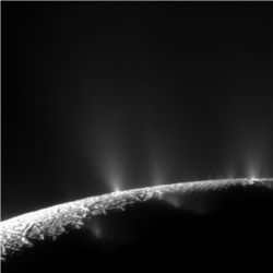 Saturn moon Enceladus