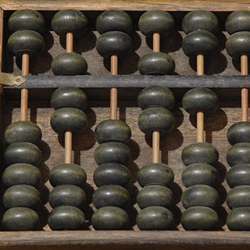 An abacus.