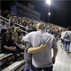 Vigil for First Baptist Church shooting victims