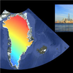 Greenland sea level rise