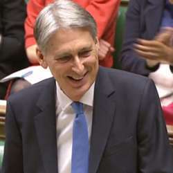 Britain's Chancellor of the Exchequer Philip Hammond