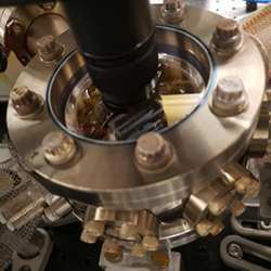 An ion trap in the Sydney Nanoscience Hub.