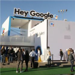 Google CES 2018 booth