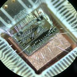 A silicon quantum chip.