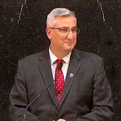 Gov. Eric Holcomb (R-IN) supports K-12 computer science standards and professional development for teachers.