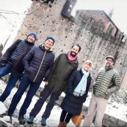 UCSD researchers at Parco del Valentino