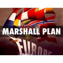 Under the Marshall Plan, the U.S. gave over $13 billion in economic assistance to help rebuild Western European economies after World War II. 