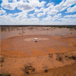 Radio telescope, Western Australia