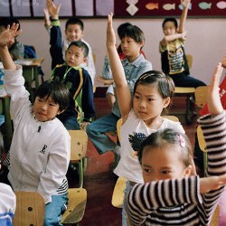 students in China