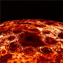 Jupiter north pole