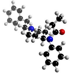 fentanyl 3-D structure