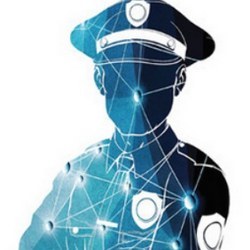 police officer, illustration