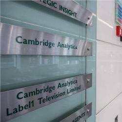 Cambridge Analytica, London