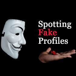 Identifying false or malicious social media profiles. 