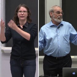 MIT's Ana Bell and Eric Grimson