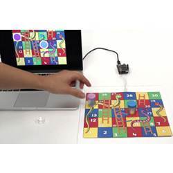 The new digital paper technology allows physical board games to be played on a computer.