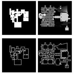 New DOOM levels created and mapped by an artificial intelligence.