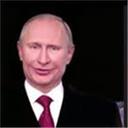 Fake video Putin image