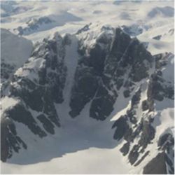 Antarctic Peninsula from the air