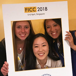 Stanford students Natalie Muenster, Kate Park, and Annie Hu