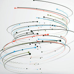 data abstract illustration