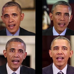 Deepfake videos of former U.S. president Barack Obama