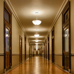 university hallway