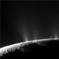 Icy plumes, Enceladus