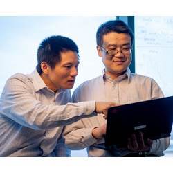 Computational biologist Xiang Chen, right, and his colleague Wenan Chen, developed the new algorithm.