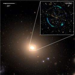 Gravitational lens ESO325-G004