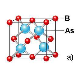 Structure of a boron arsenide crystal