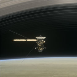 Cassini, Saturn upper atmosphere