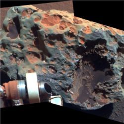 Block Island meteorite on Mars