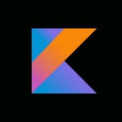 The Kotlin logo.