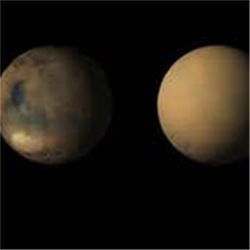 Mars dust storm