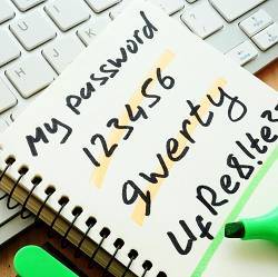 Inadequate password management.