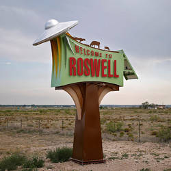 Roswell, NM, is well-known to UFO hunters. 