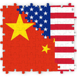 U.S.-China relations, illustration