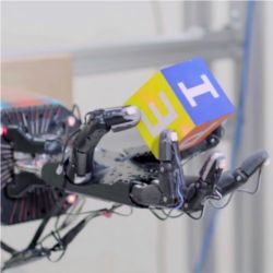 AI-driven robot hand