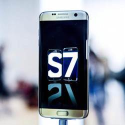 Samsung's Galaxy S7 smartphone handset.