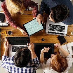 workers collaborating