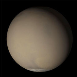 Mars after dust storm