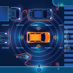 Researchers say the hybrid optical-electrical computer could be ideal for autonomous vehicles. 