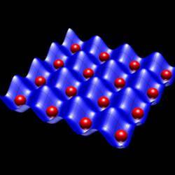 Rubidium atom qubits isolated by scientists at the National Institute of Standards and Technology and proposed for use in quantum computers