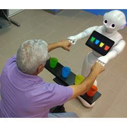 Physical therapy with a socially assistive robot. 